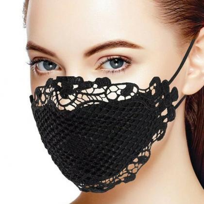 10 Sexy Elegant Ladies Washable Reusable Face Mask..
