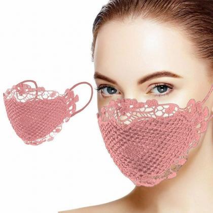 10 Sexy Elegant Ladies Washable Reusable Face Mask..