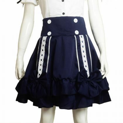 Cute Lovely Lolita School Girls Lady Sailor Suit..
