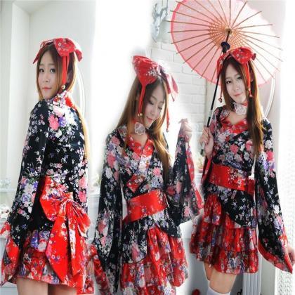 Beauty Japanese Women Ladies Kimono..