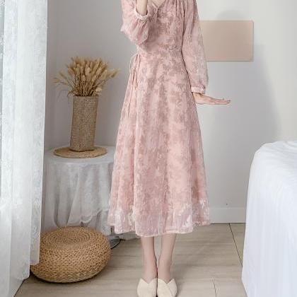 Trendy Style Temperament Sweet Chic Women Floral V..
