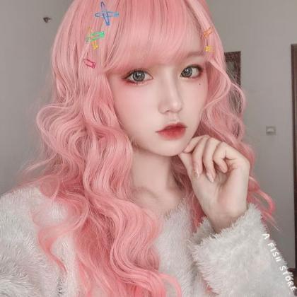 Daily Cosplay Wigs Charm Women Big Curly Wool Air..
