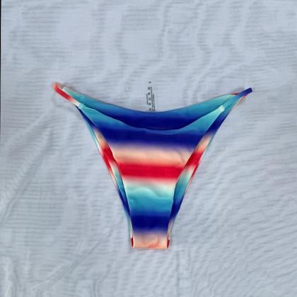 Amazing Double Sided Strip Tie Die Multi Color..
