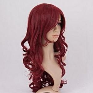 Beautiful Long Dark Red Hair Spiral..
