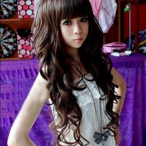 Trendy Style Fashion Long Curly Wave Cosplay Women..