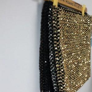 Sexy Bandage Shiny Sequin Glitter Club Party Bodycon Fit Mini Skirt on ...