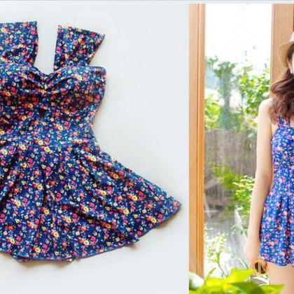 Attractive Women Floral Colorful Cut Out Cutout..