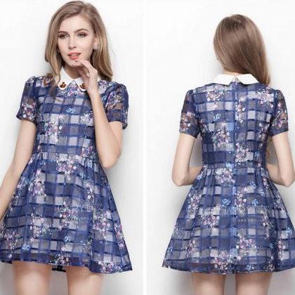 New Women Small Attractive Floral D..
