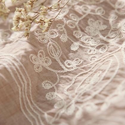 Women Ladies Retro Vintage Embroidery Short Sleeve..