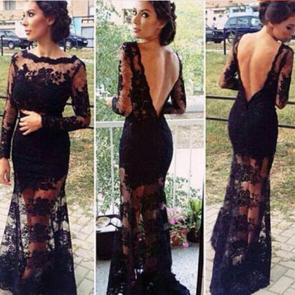 Women Ladies Deep V Neck Lace Backless Party..