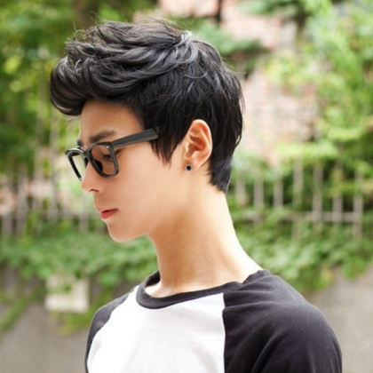 Men Male Wig Handsome Vogue Sexy Korean Boys Short Hair Wigs