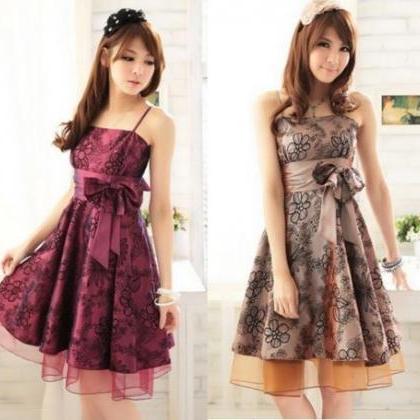 Sexy Lady Women Evening Party Wear Dress Floral..