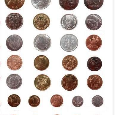 Foreign coins 30 countries for all ..