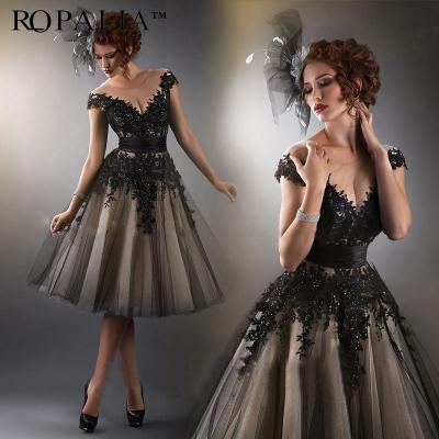 Women Ladies Lace Cocktail Evening Formal Party Ball Prom Gown Bridesmaid Dress