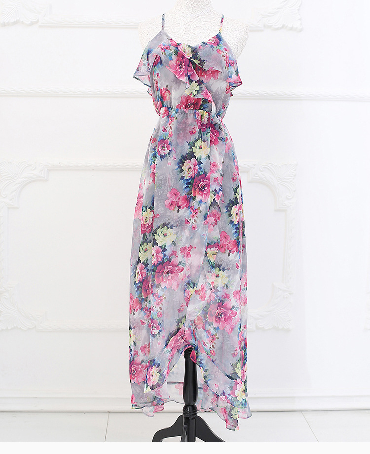 Maxi Dress In Floral Print on Luulla
