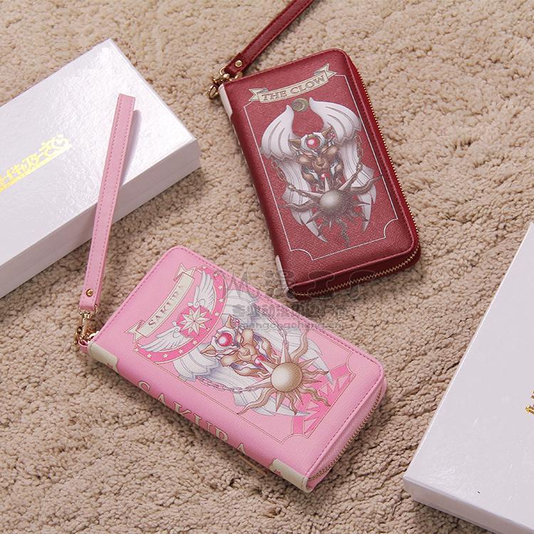 Card Captor Pink Cardcaptor Sakura Kinomoto Star Bag Limit Handbag Wallet